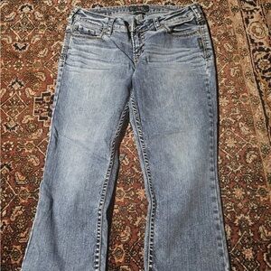 Silver AIKO Capri  Jeans  Size 32